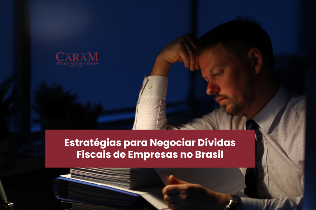 empresário pensando com o título Estratégias para Negociar Dívidas Fiscais de Empresas no Brasil